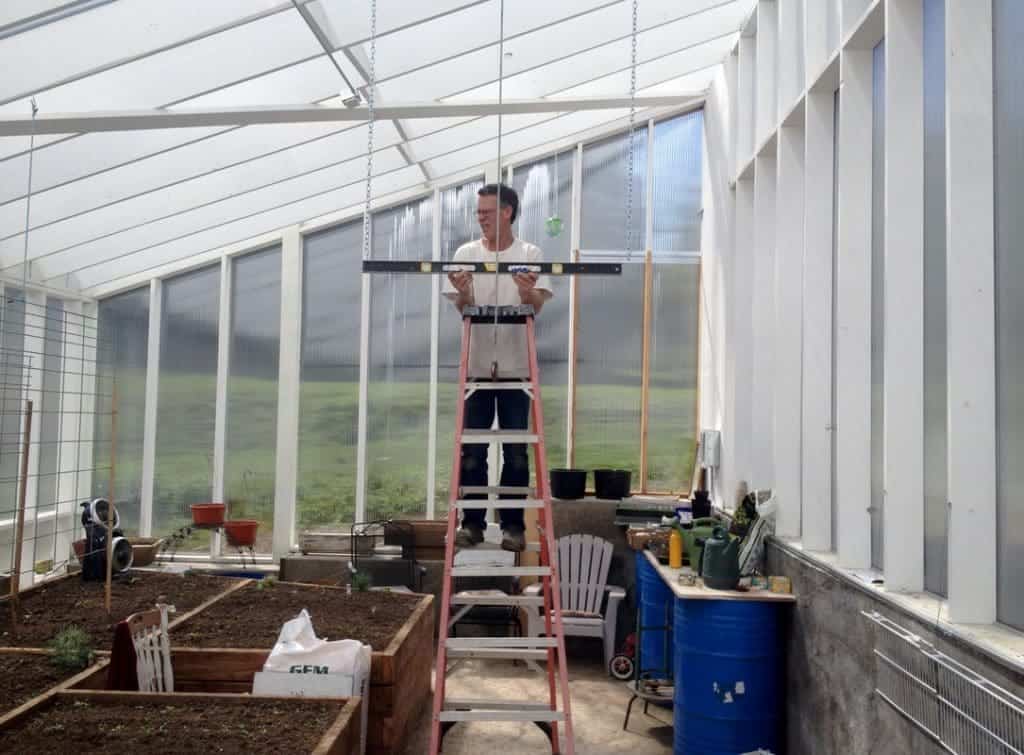 measuring for the upper trellis platform
