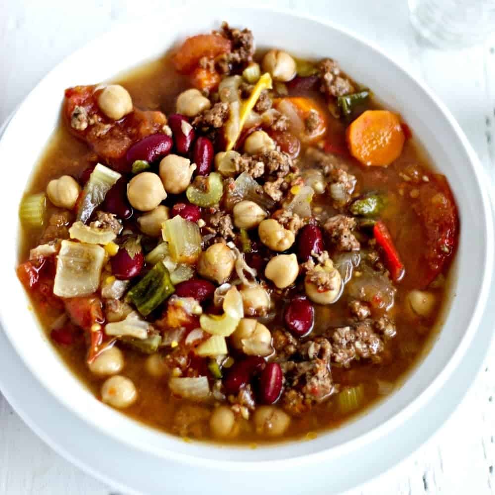 Crock Pot Hamburger Soup
