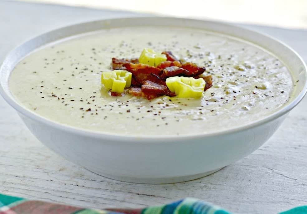 Instant Pot Potato Leek Soup