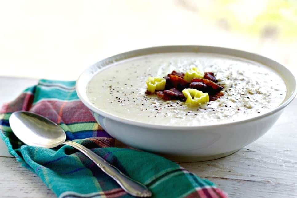 Instant Pot Potato Leek Soup