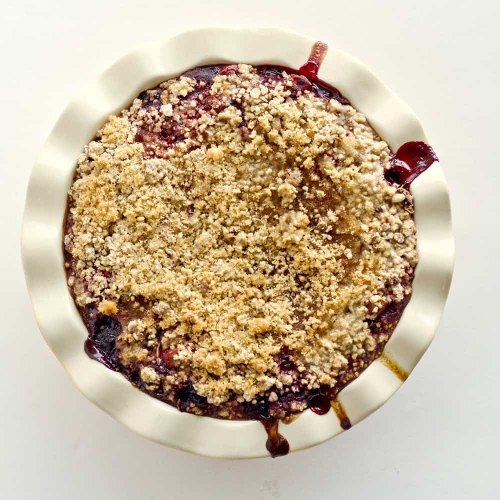 Blackberry Apple Crisp