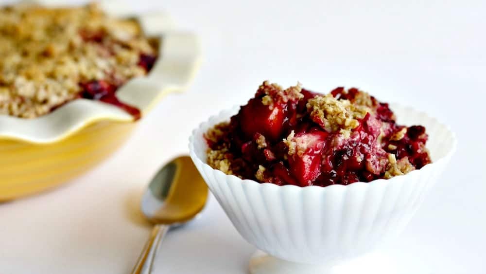 Blackberry Apple Crisp