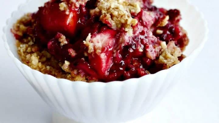 Blackberry Apple Crisp