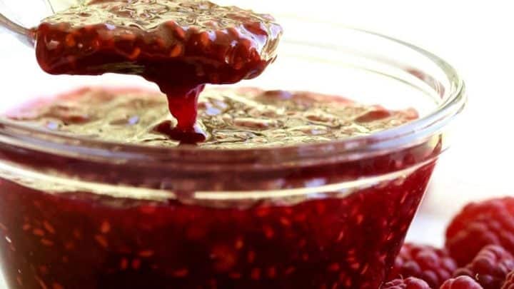 Homemade Raspberry sauce