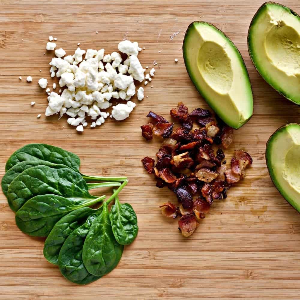 Spinach Avocado Bacon Salad 5 Spinach Avocado Bacon Salad