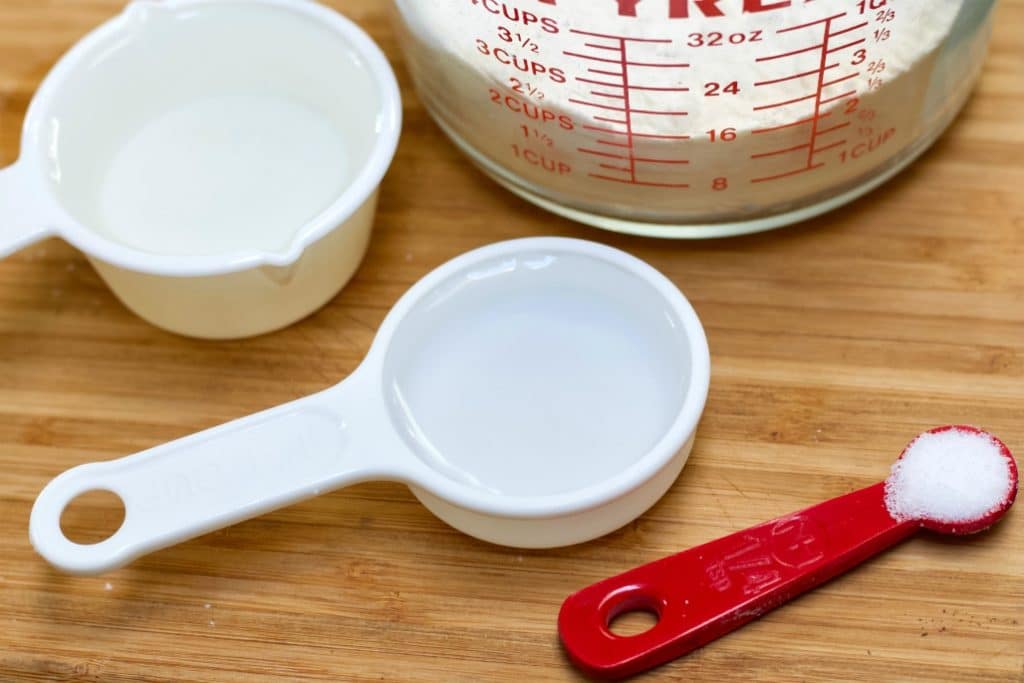Ingredients for Coconut pie Crust