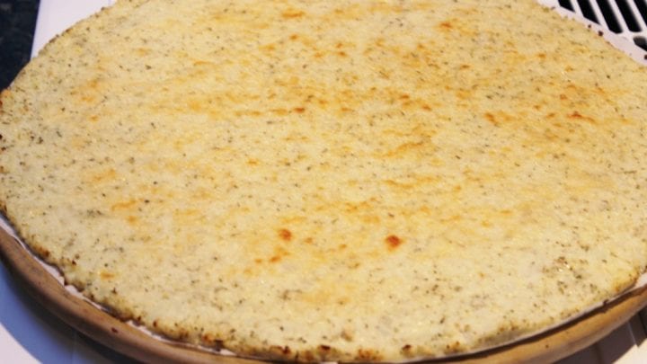 Pizza with a Cauliflower Crust
