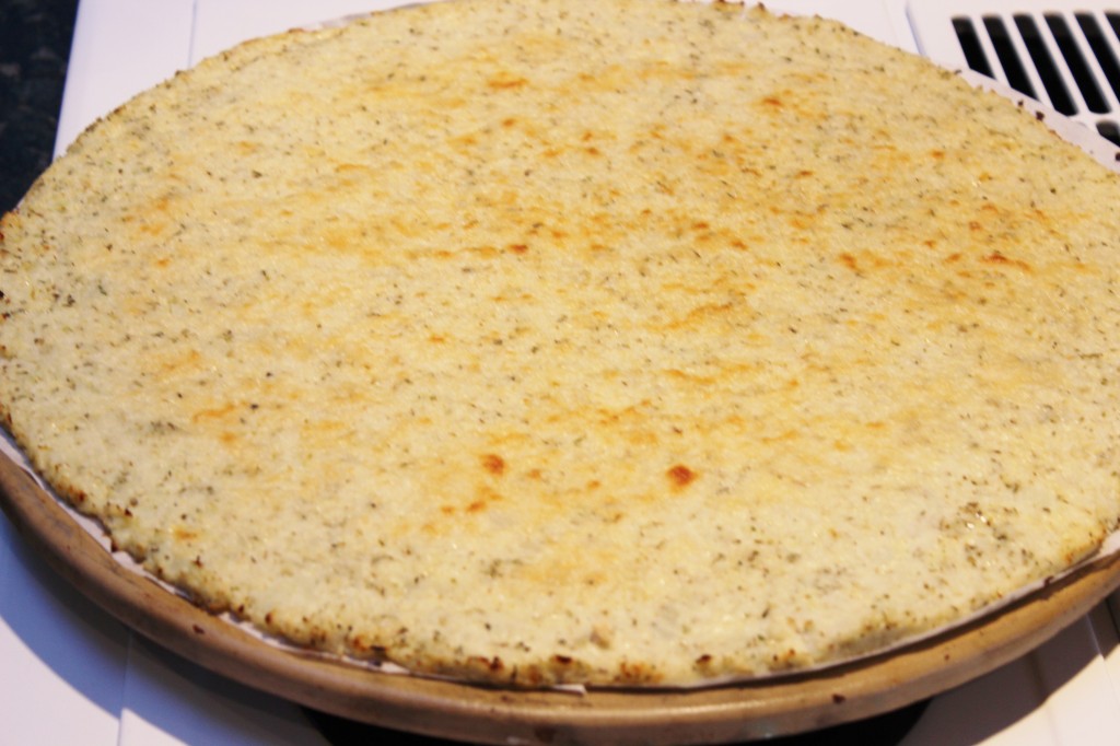 Cauliflower pizza crust