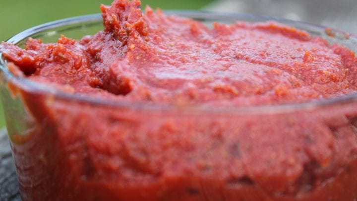 Homemade Pizza Sauce Recipe