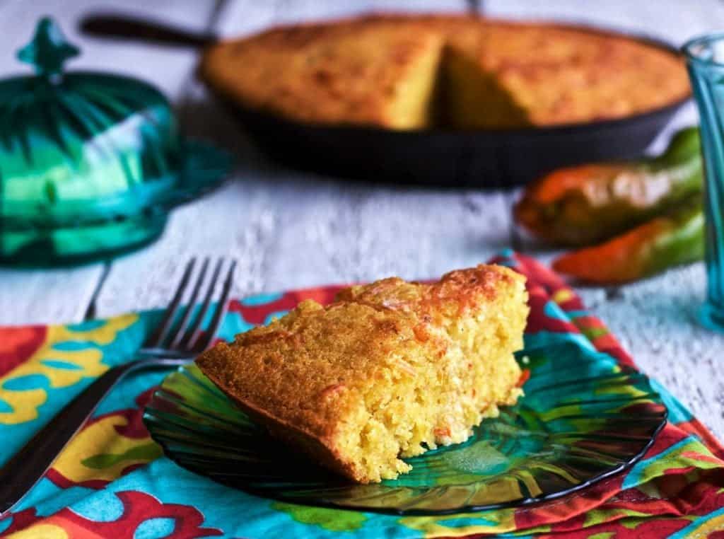 Mexican Cornbread single slice