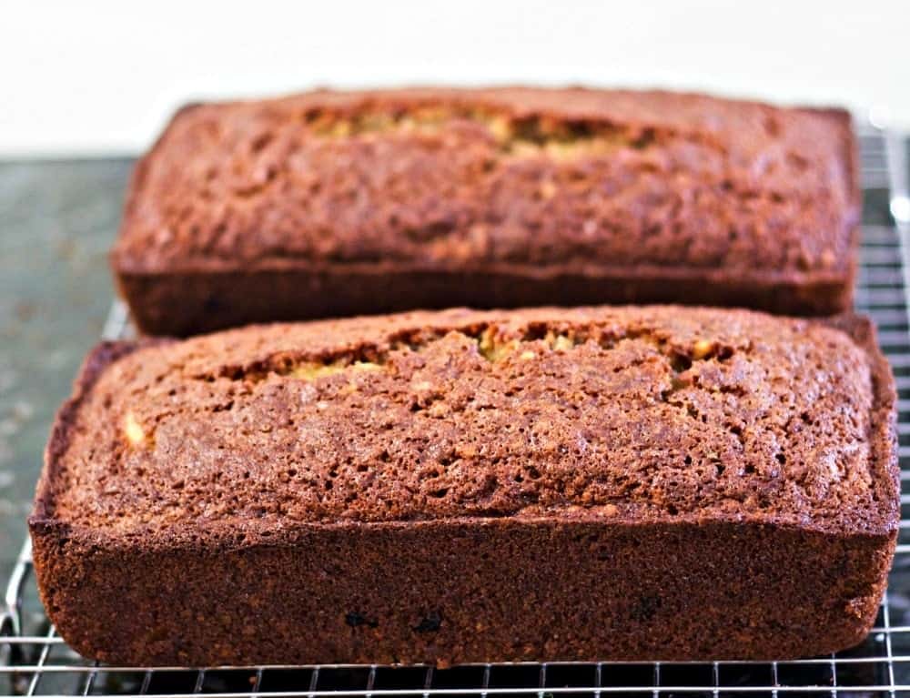 Zucchini Pineapple Bread-dairy free and delicious!