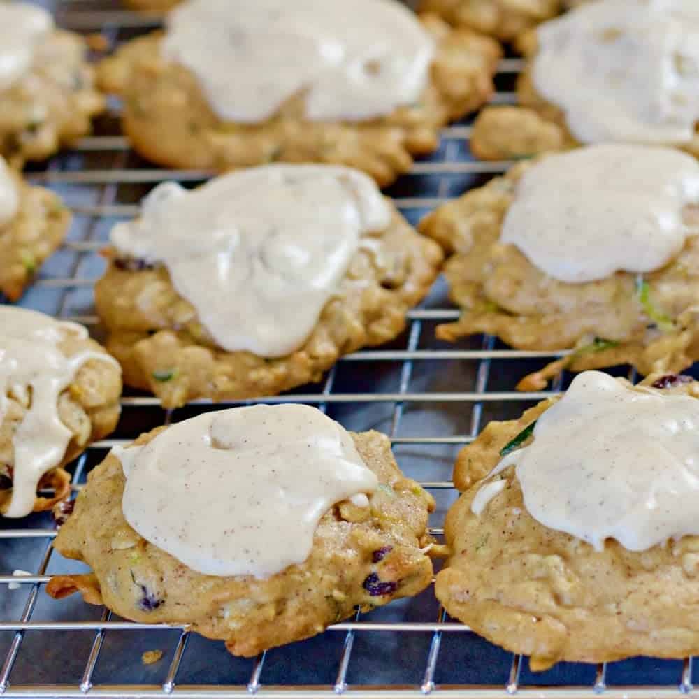 Zucchini Cookies-Pumpkin Spice Frosting Recipe 6 Zucchini Cookies