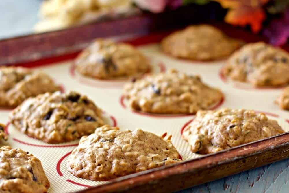 Zucchini Cookies-Pumpkin Spice Frosting Recipe 2 Zucchini cookies