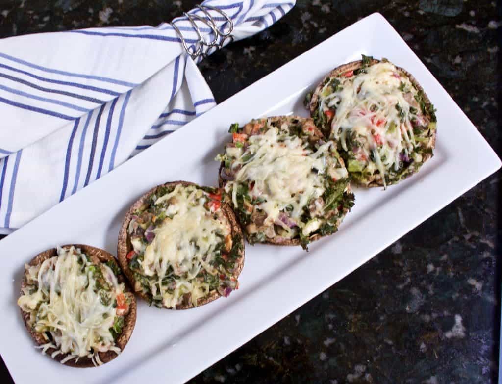 Susie's Veggie Stuffed Mushrooms By HomemadeFoodJunkie.com