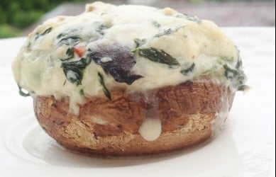 Susie's Veggie Stuffed Mushrooms by HomemadeFoodJunkie.com
