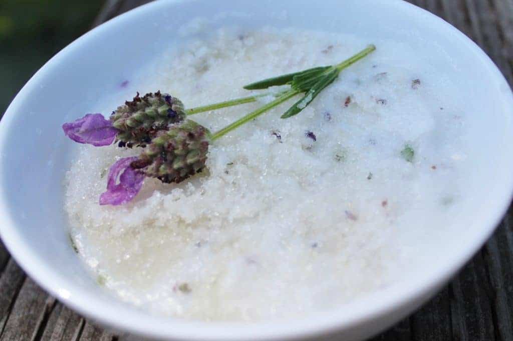 Coconut Lavender Sugar Scrub 1 Coconut Lavender Sugar Scrub