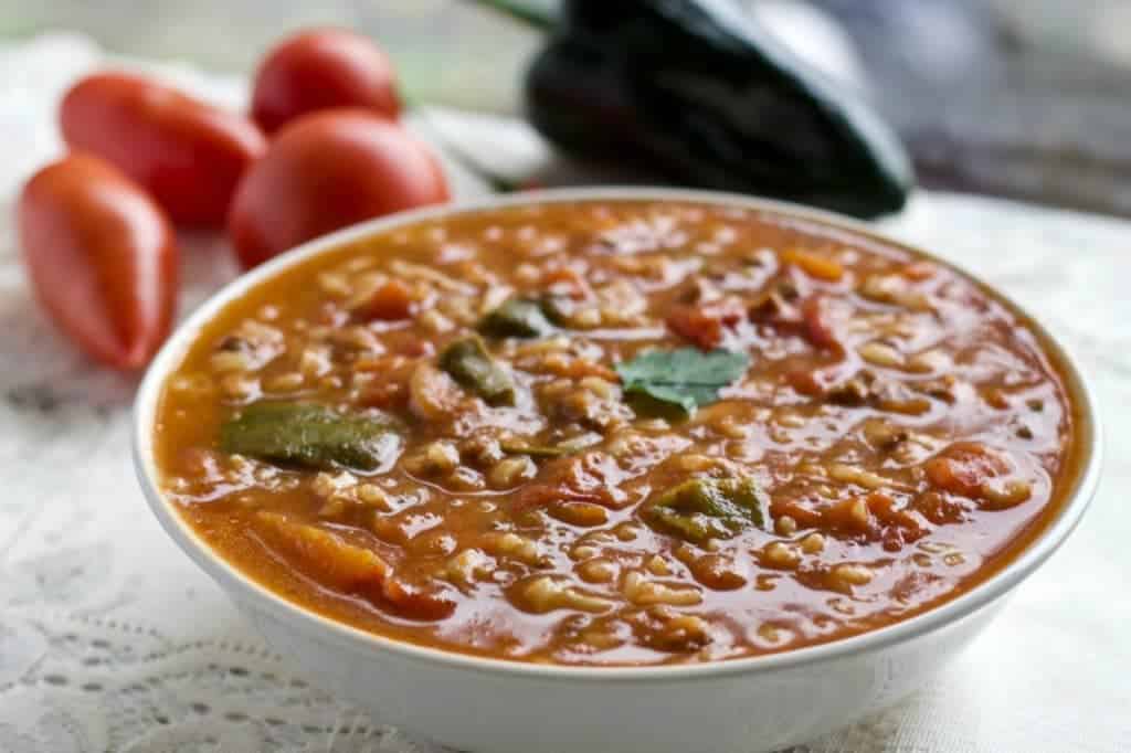 Crock pot Pepper Soup is a filling, light meal