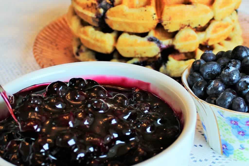 Blueberry sauce