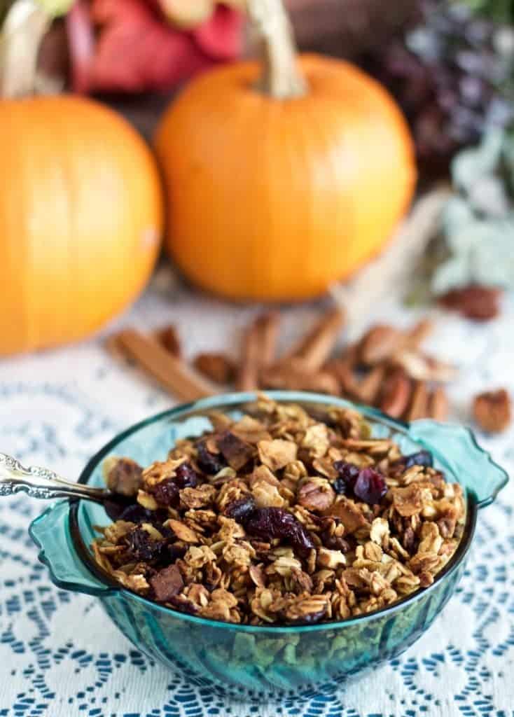 Pumpkin Cranberry Granola