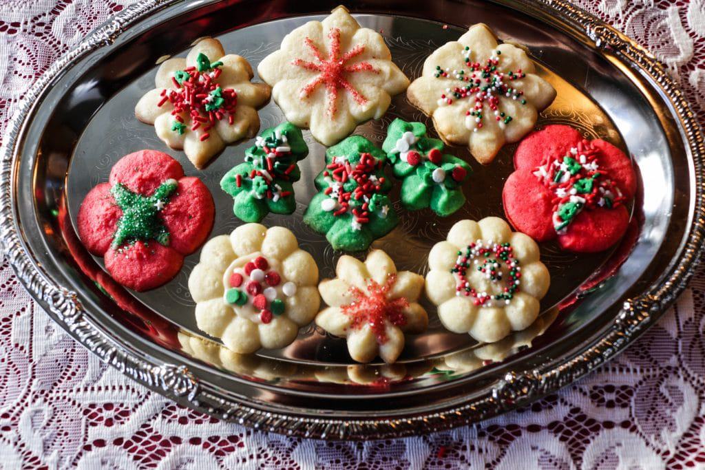 Simple Rolled Holiday Cookies 7 Spritz Cookies