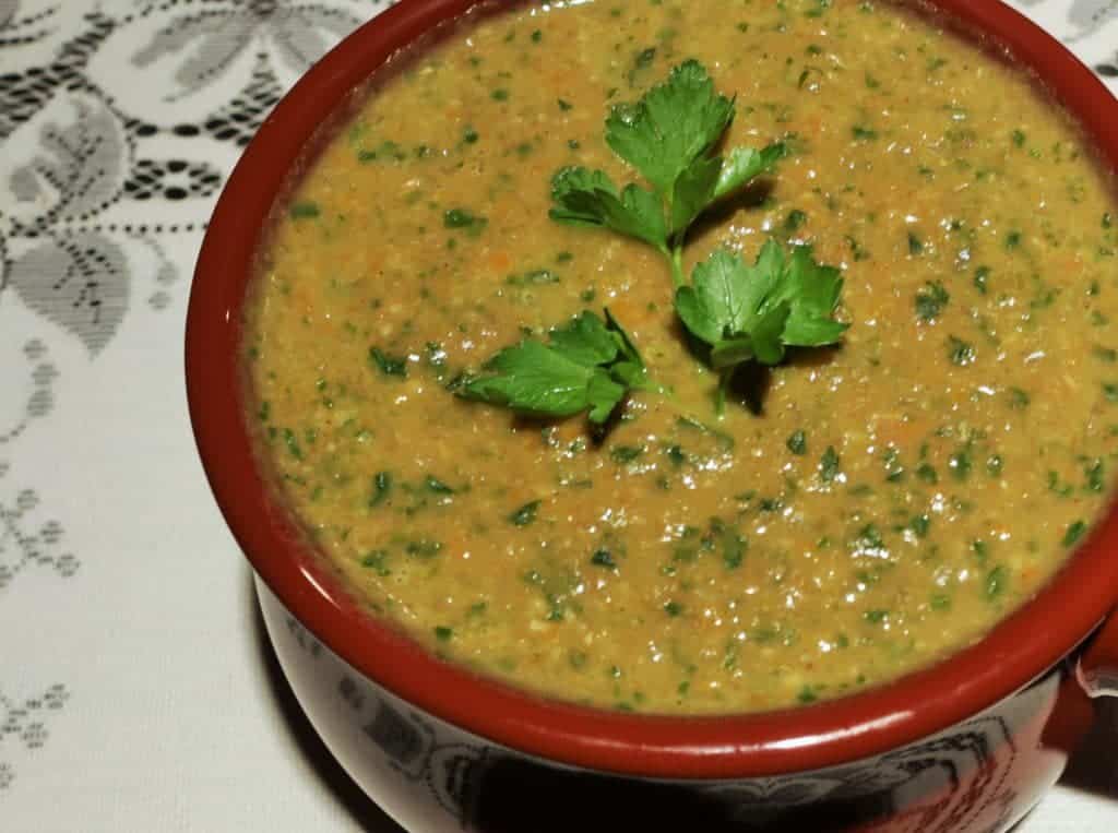 Detox Red Lentilv Soup