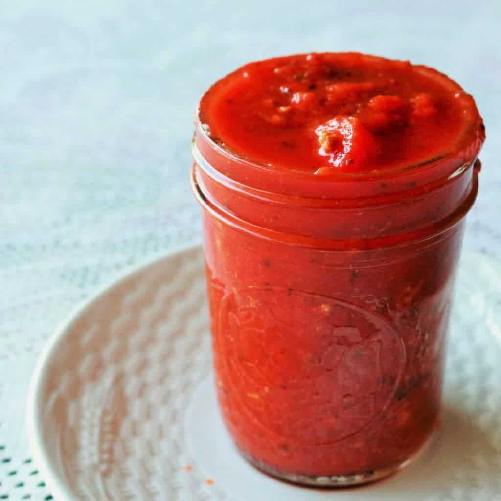 Homemade Marinara Sauce for 5 cheese homemade lasagna
