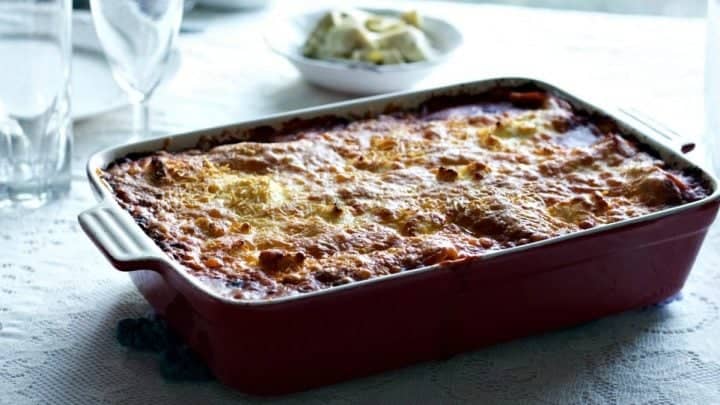 5 cheese Homemade Lasagna