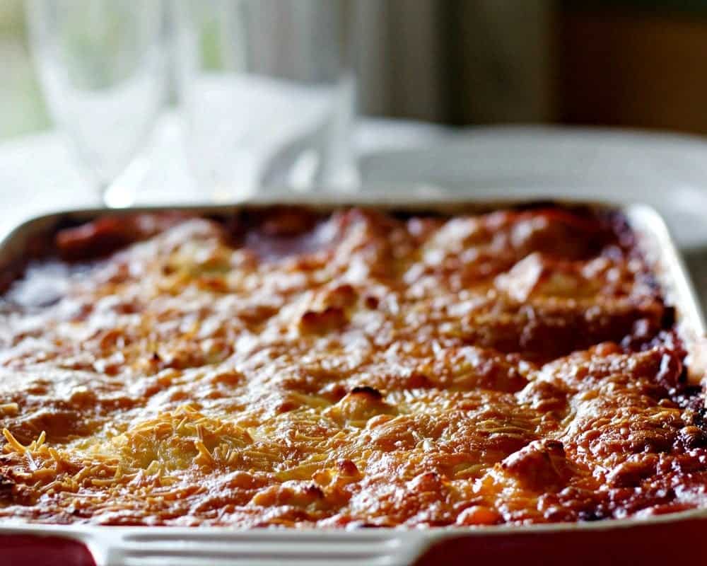 5 cheese homemade lasagna