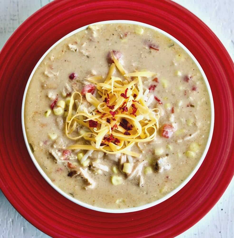 Crock Pot Chili Chicken Soup now with instant pot instructions