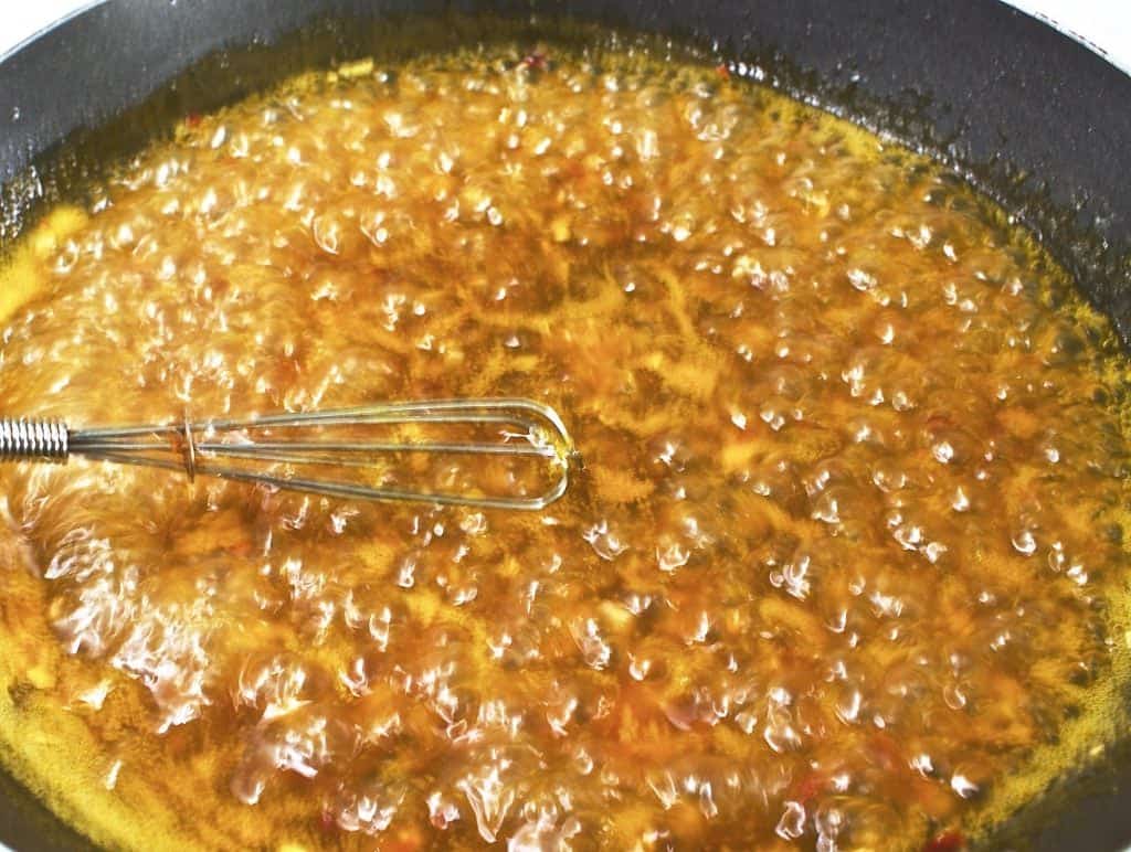 Easy Asian Orange Sauce Recipe 5 boiling asian orange sauce