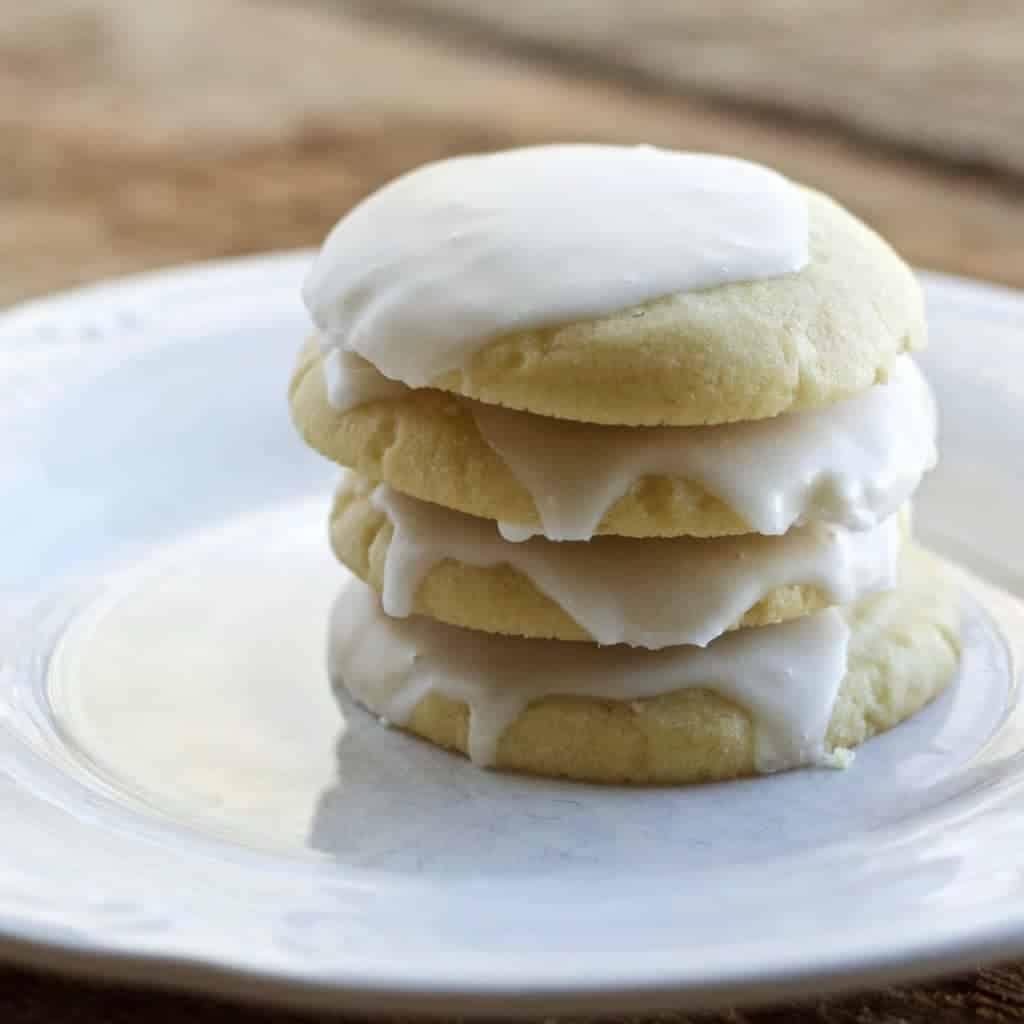 Iced Lemon Cookies