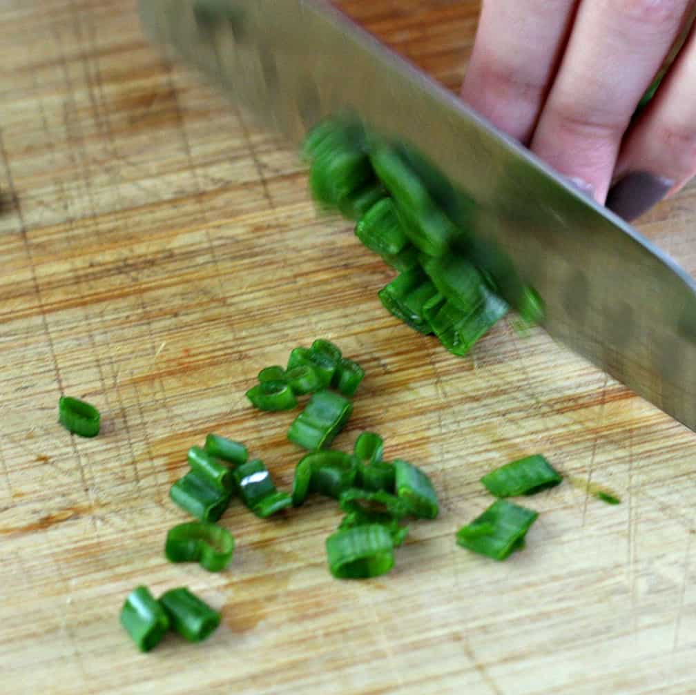 chop onions