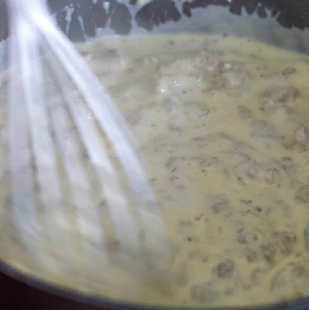 whisk until thick