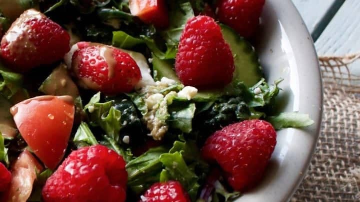 Spring Garden Berry salad