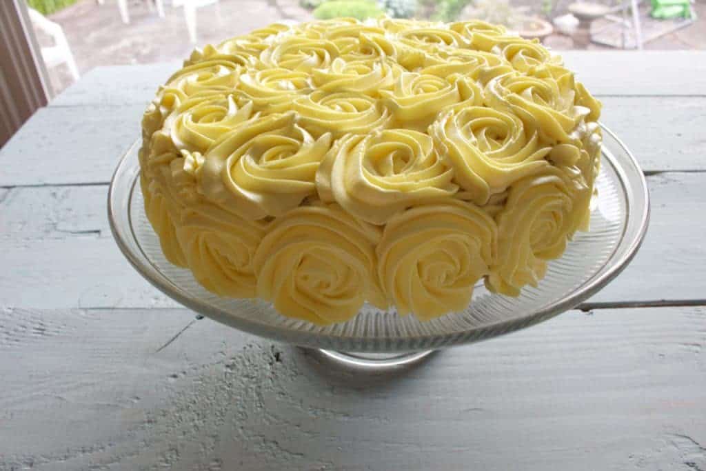 Lemon Rose Cake 6 Lovely Lemon Cake