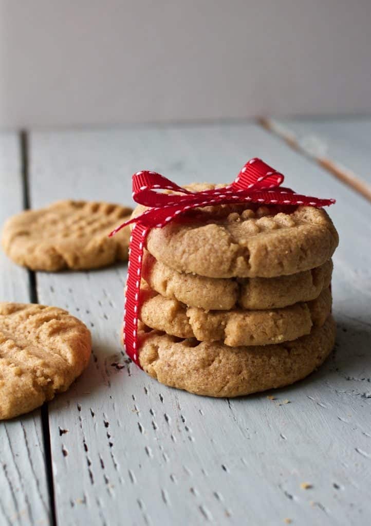 3 Ingredient Peanut Butter Cookies are fast and simple to make. These treats are gluten free, low sodium, and dairy free. https://homemadefoodjunkie.1wp.site