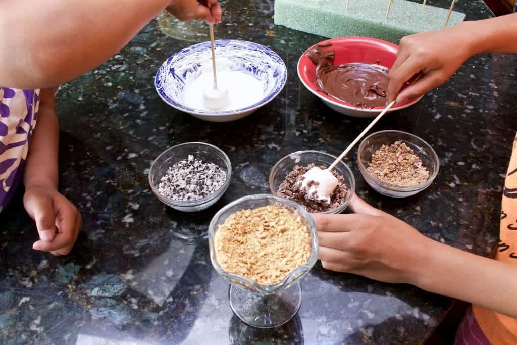 Easy Marshmallow Pops