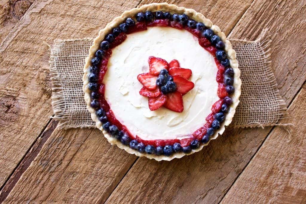 Vanilla Cream Fruit Tart