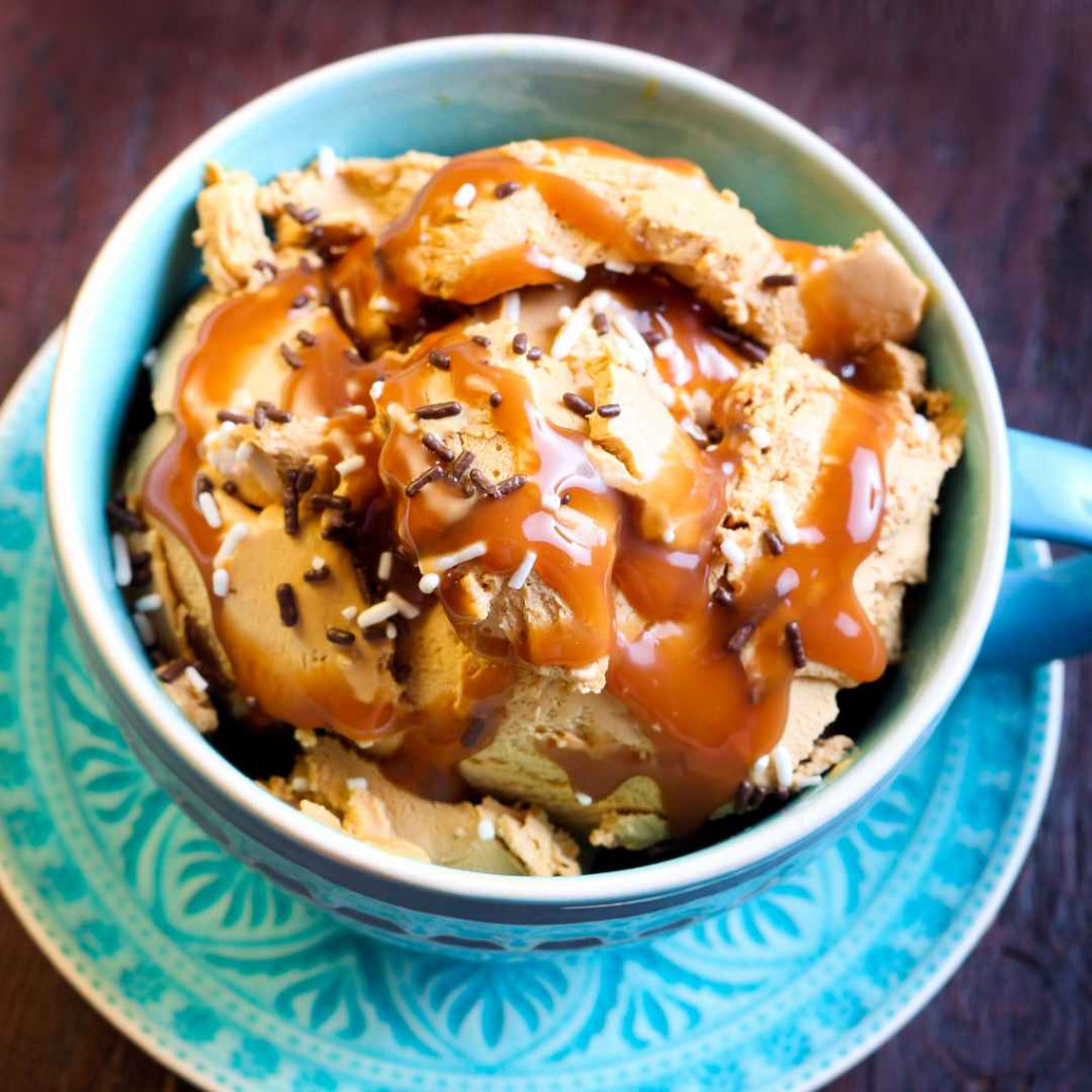 caramel toffee bits ice cream