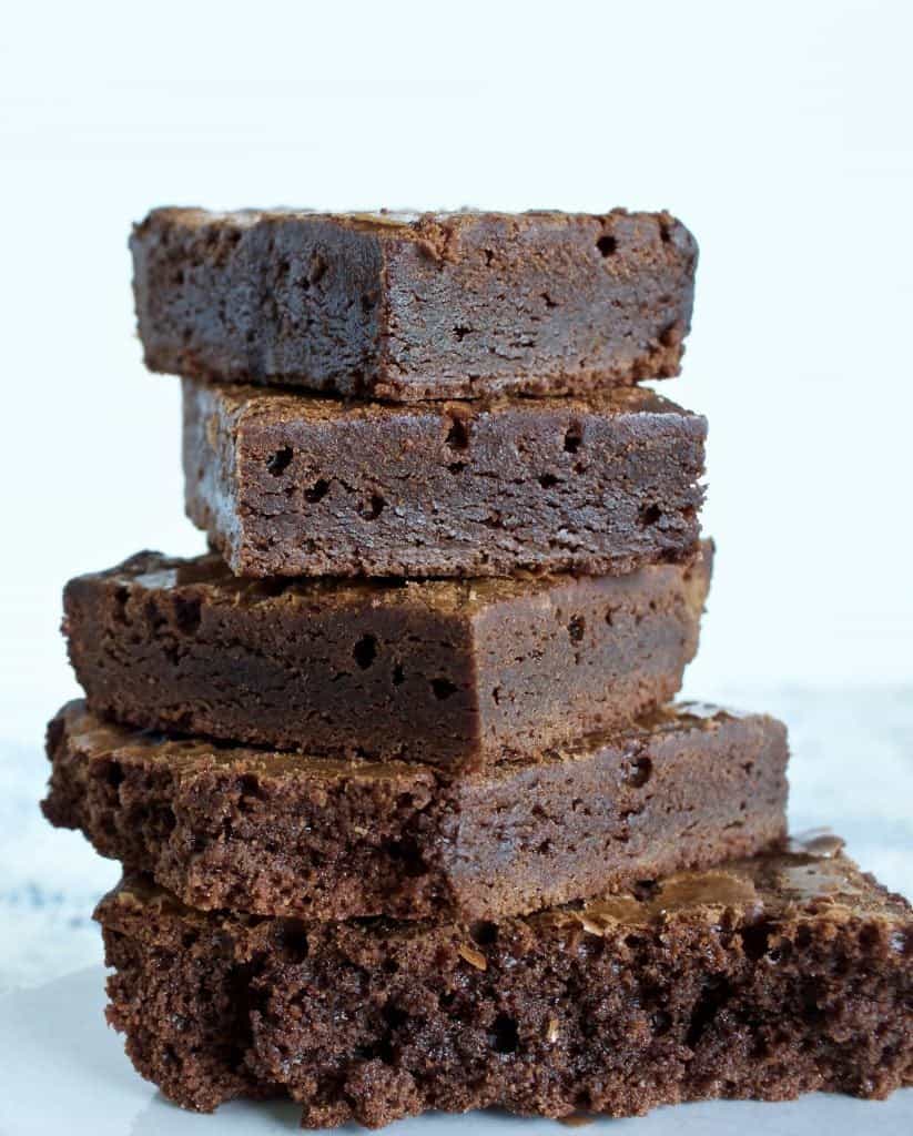 The Best Chewy Chocolate Brownies 1 Luscious Scratch Brownies