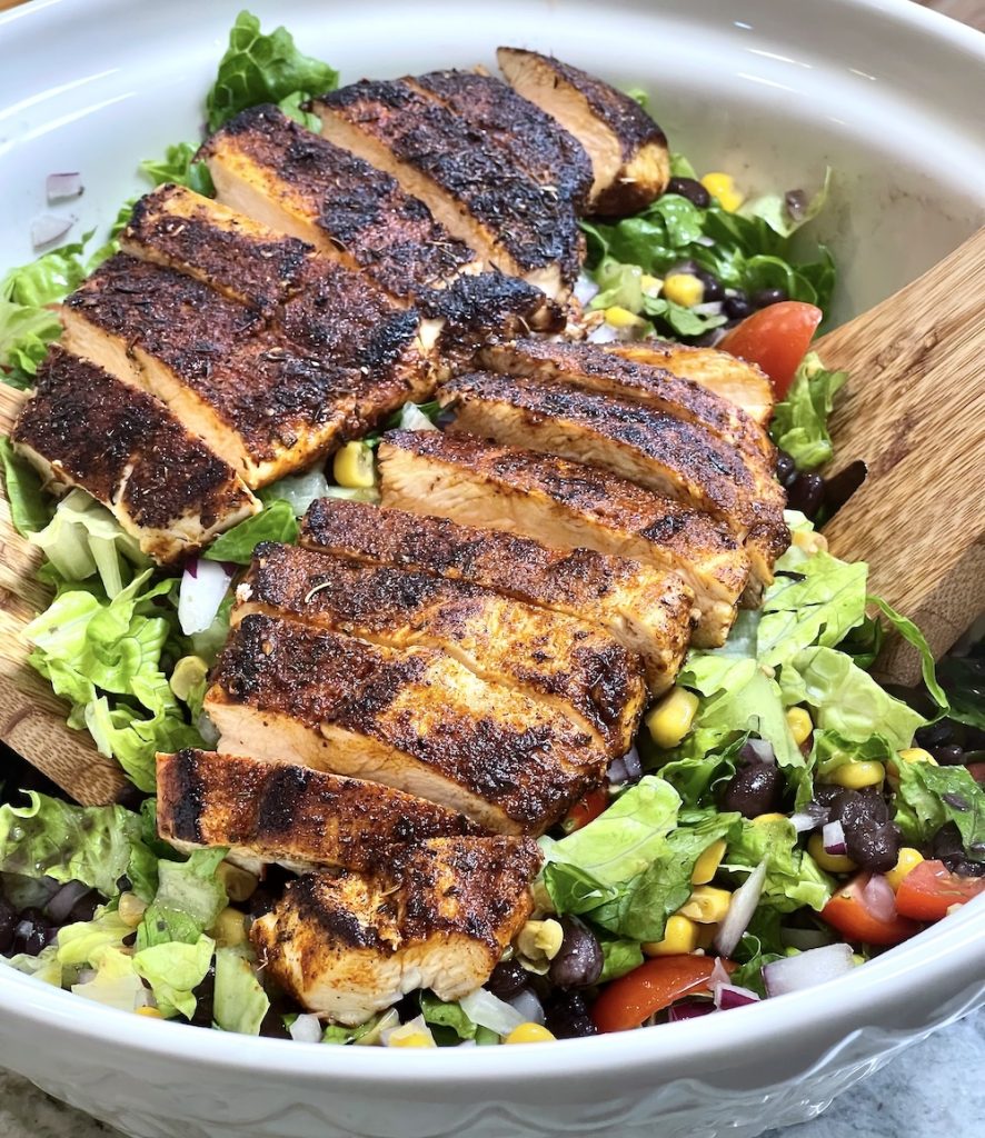 blackened chicken salad