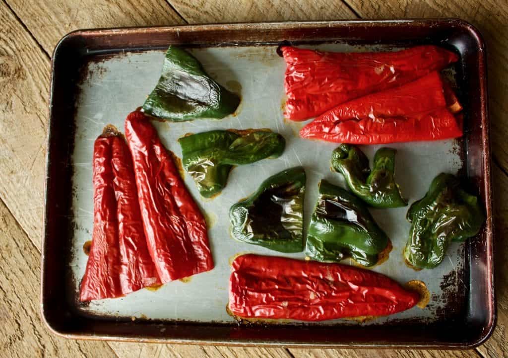 Dave's Peppers roasted