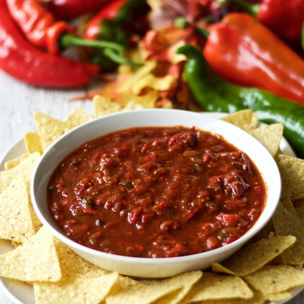 Homemade Salsa From The Back of the Envelope by HomemadeFoodJunkie.com