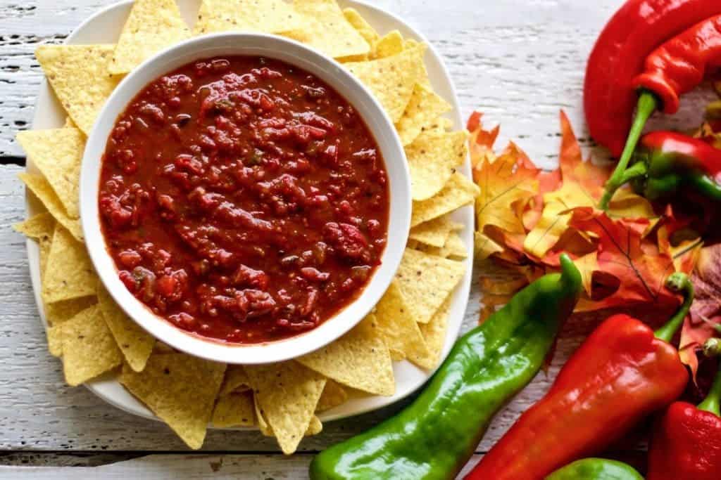 Homemade tomato Salsa