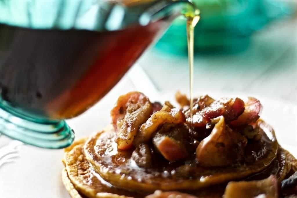 Pumpkin spice pancakes