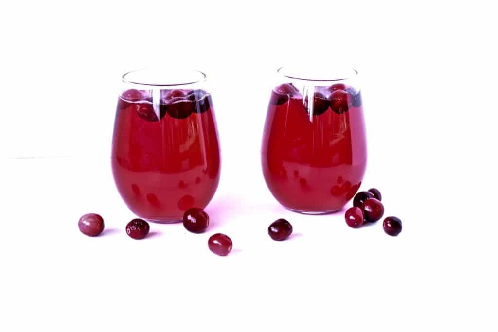 Cranberry Mimosas