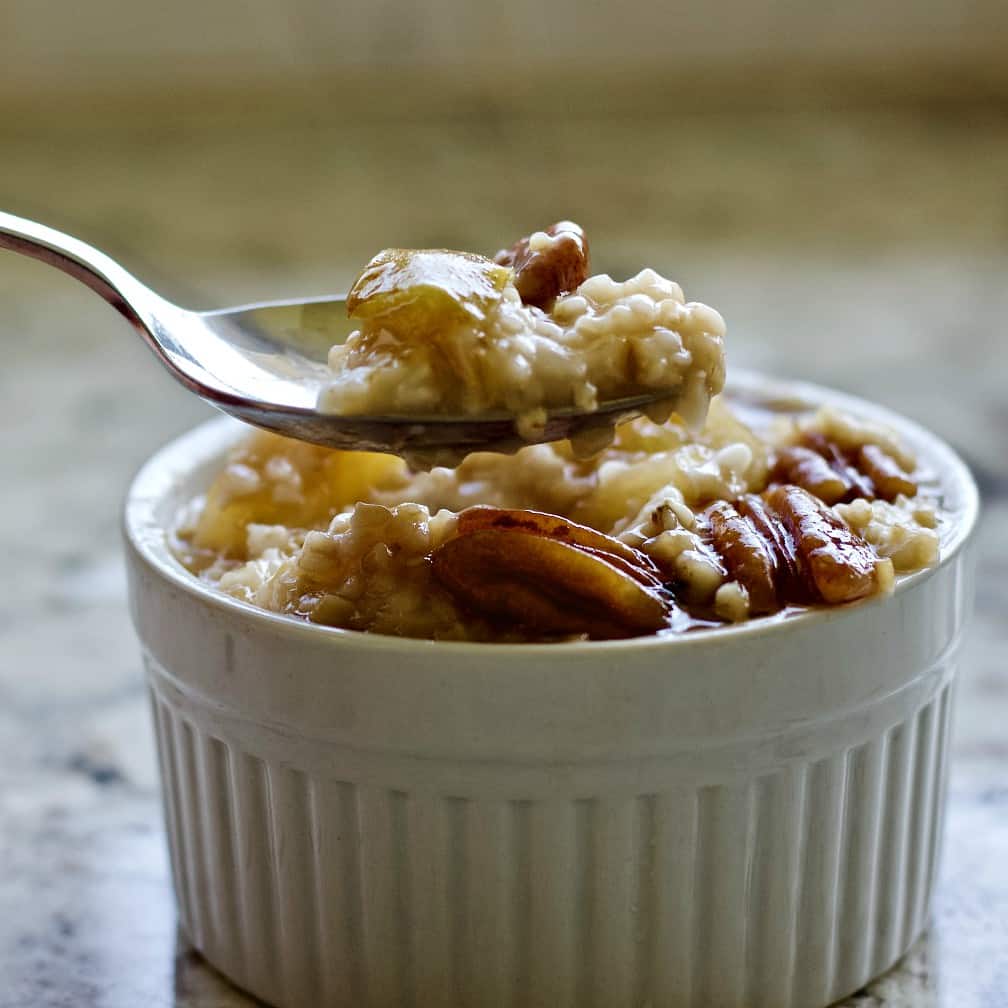 healthy steel cut oats breakfast