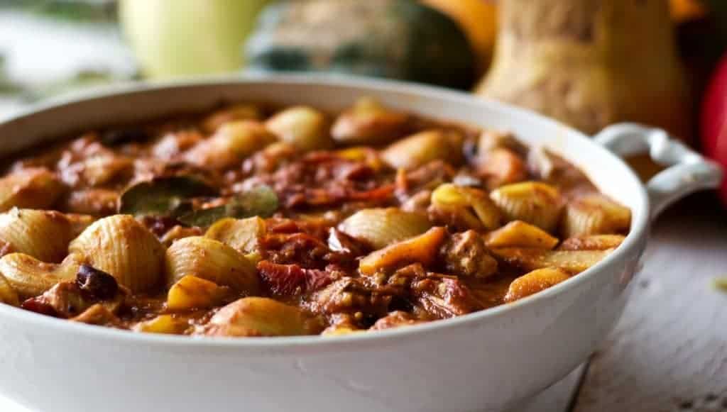 Chicken Noodle Minestrone is full of noodly Mediterranean goodness. This nutritionally Balanced, High-Fiber, Dairy-Free soup is so full of decadent rich flavor, you'll never guess it's good for you! https://homemadefoodjunkie.1wp.site