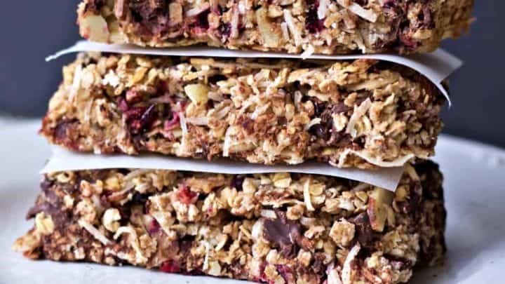 homemade granola bars