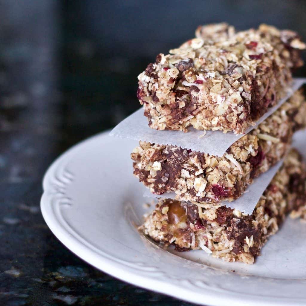 Homemade Healthy Coconut Cranberry Choco Bars 3 Homemade Healthy Coconut Cranberry Choco Bars